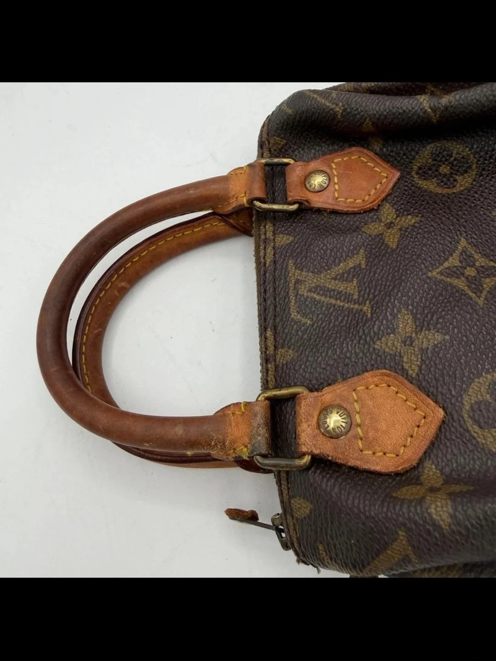 Louis Vuitton Brown Monogram Mini Handbag
